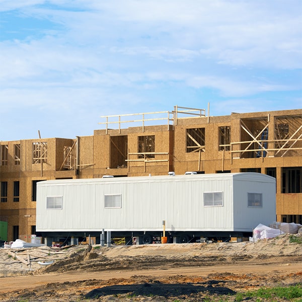 our construction site office trailers come equipped with amenities such as hvac, electricity, and furniture